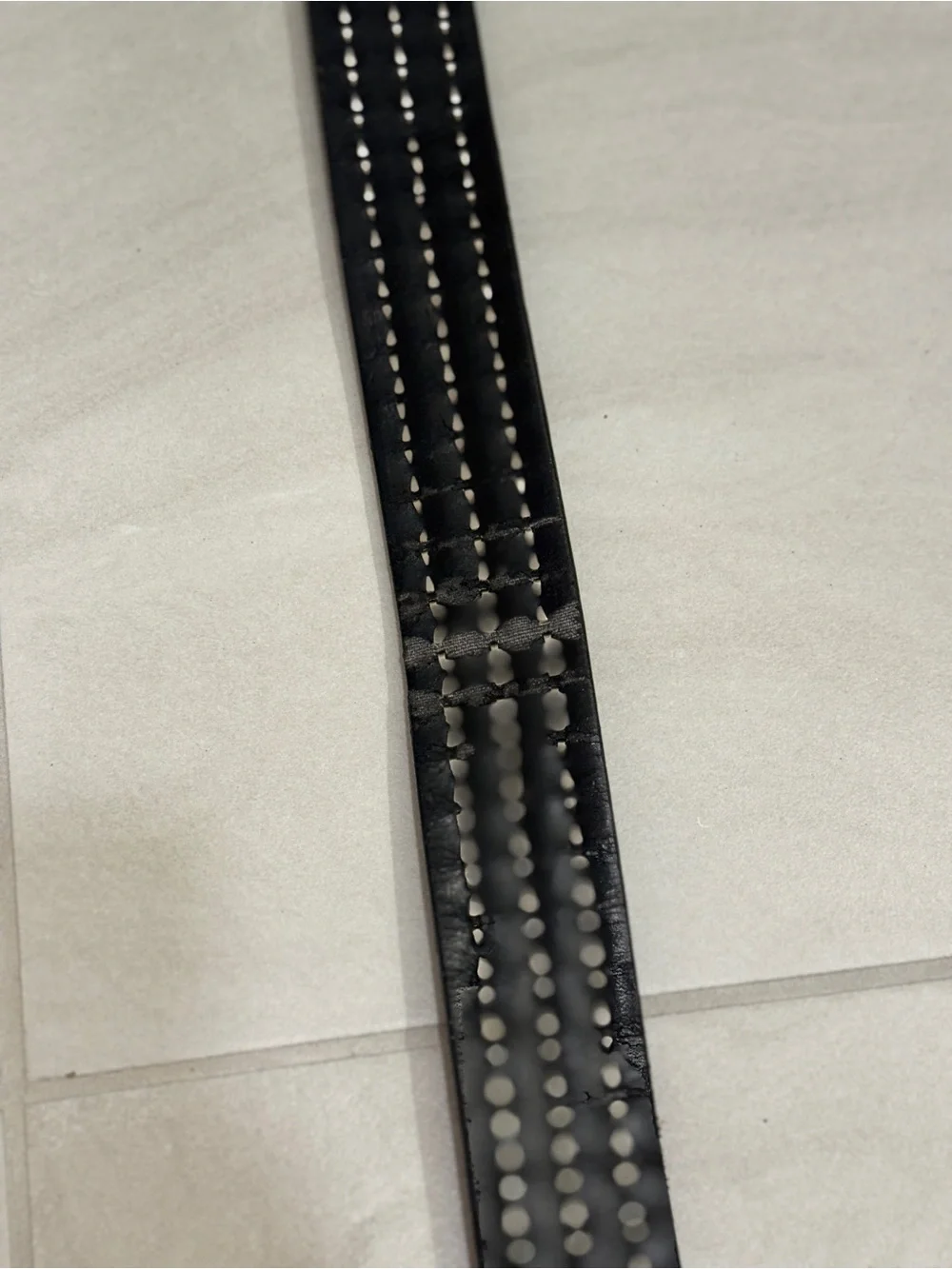Hot Topic Black Belt with Silver Pyramid Studs 90s indie punk style